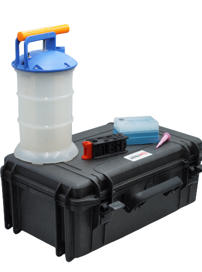 MTest qPCR water filtration kit (Hardware + 10 testkits)